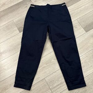 Pull&Bear Blue Pull-On Chino Pants Size Large
